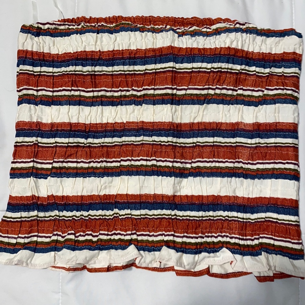 Multi color tube top